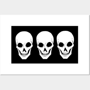 Spooky Skulls Posters and Art